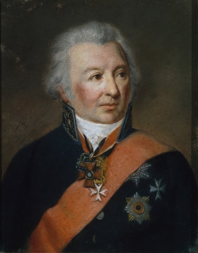Retrato de Alexander Alexandrovich Sablukov 1749-1828, 1819 de Karl Wilhelm Bardou