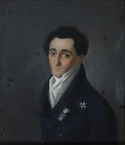 Retrato de Christofor Ekimovich Abamelik-Lazarev 1789-1871, 1820 de Karl Wilhelm Bardou