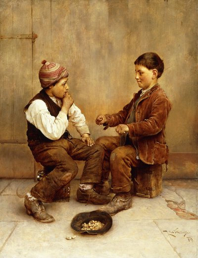 Elige una mano, 1889 de Karl Witkowski