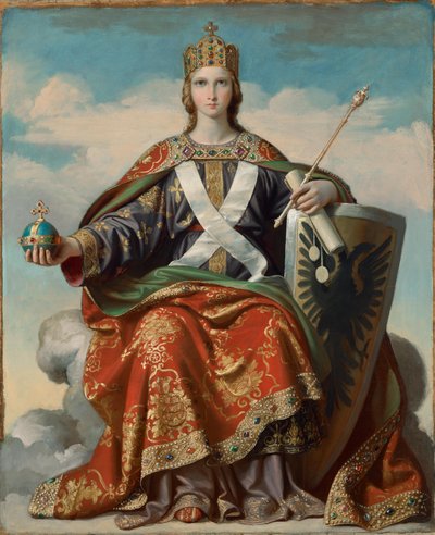Alegoría del poder de Karl von Blaas