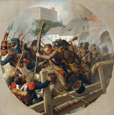 La reunión de Ebelsberg en 1806 de Karl von Blaas