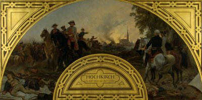 La redada cerca de Hochkirch en 1758 de Karl von Blaas