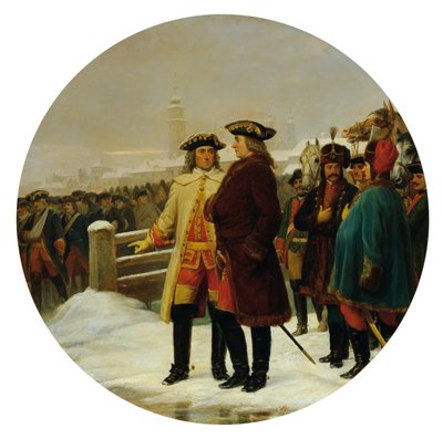 La capitulación de Linz en 1742 de Karl von Blaas