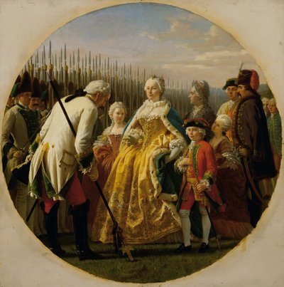 El proyecto en Solenau en 1749 de Karl von Blaas
