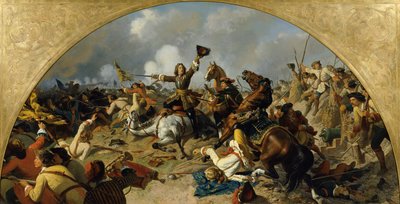 La batalla de Turín 1706 de Karl von Blaas