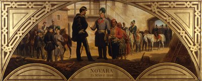 Episodio posterior a la batalla de Novara 1849 de Karl von Blaas