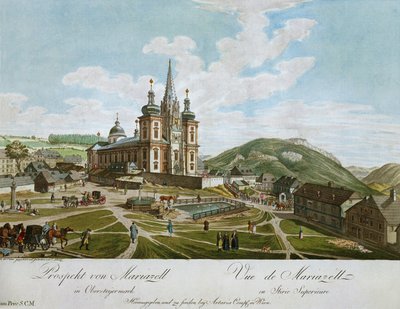 Iglesia abacial de Mariazell de Karl von Schutz