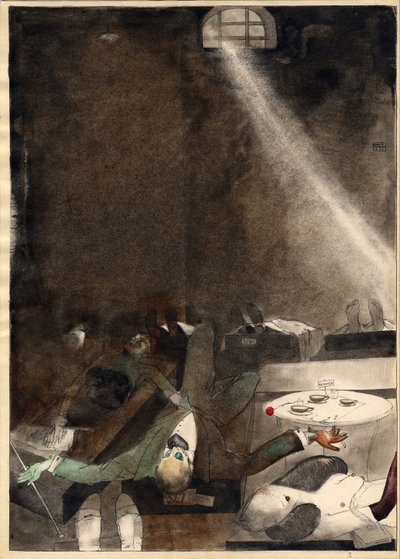Té de las cinco en la morgue, 1935 de Karlis Padegs