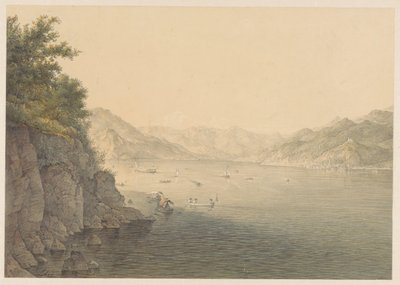 Varenna en el Lago de Como de Karoly Lajos Libay