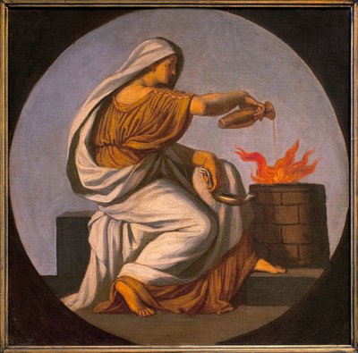 Alegoría del fuego. de Károly Lotz