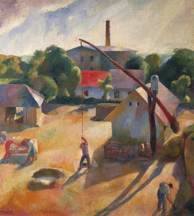 Una aldea campesina de Karoly Patko