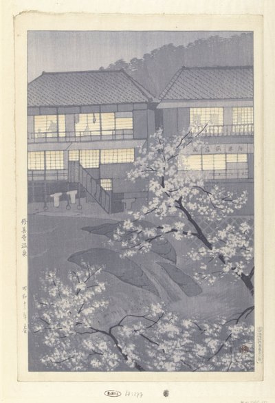 Las aguas termales de Shuzenji Shuzenji onsen (título sobre el objeto) de Kasamatsu Shirô