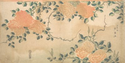 Rosas, ca. 1810 de Kashosai Shunsen