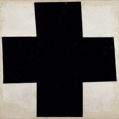 Cruz negra, 1915 de Kazimir Severinovich Malevich