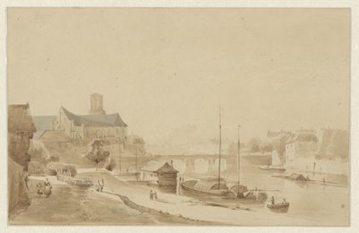 Ciudad sobre un río de Kasparus Karsen (possibly)