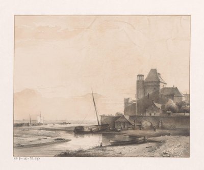 Castillo en un río de Kasparus Karsen