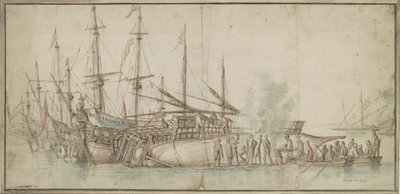 Reparación de barcos de Kasper van Eyck