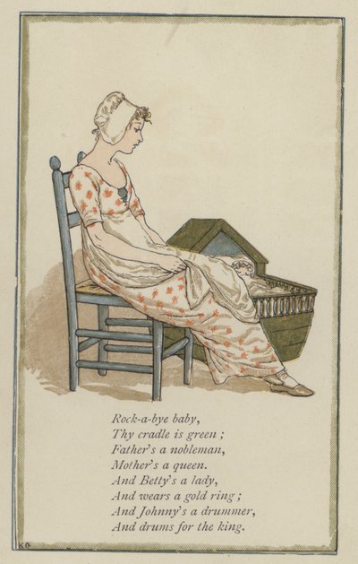 Duérmete niño de Kate (after) Greenaway