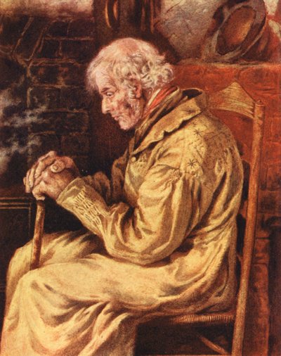 Thomas Chappell, "Dadad" (litografía en color) de Kate (after) Greenaway