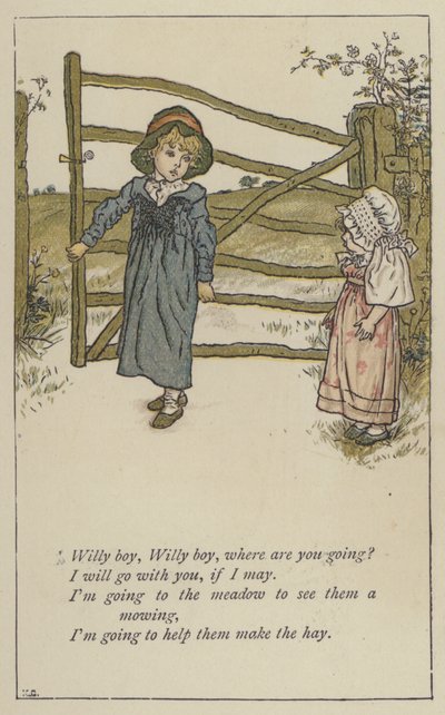 Willy chico, Willy chico, ¿a dónde vas? de Kate (after) Greenaway