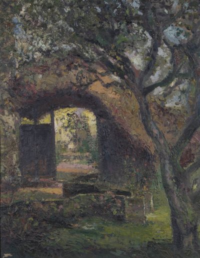 La puerta abierta (óleo sobre lienzo) de Kate Blackmore