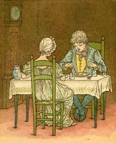 Jack Sprat podía comer de Kate Greenaway