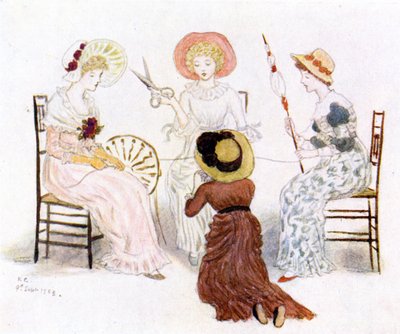 Kate Greenaway ante las parcas de Kate Greenaway