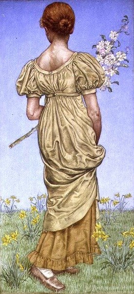 Primavera, Floración de Kate Greenaway