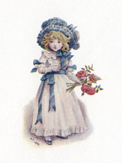 Recogiendo las rosas de Kate Greenaway