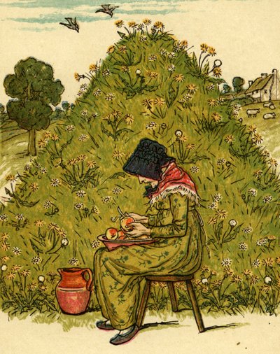 Había una vez un viejo de Kate Greenaway