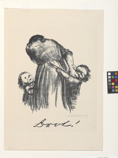 ¡Brot! de Käthe Kollwitz