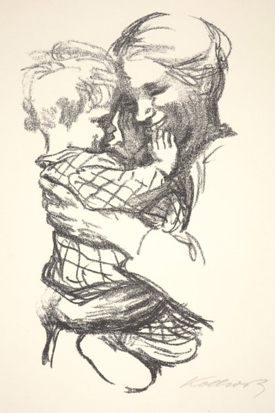 Madre con Niño en Brazos de Käthe Kollwitz