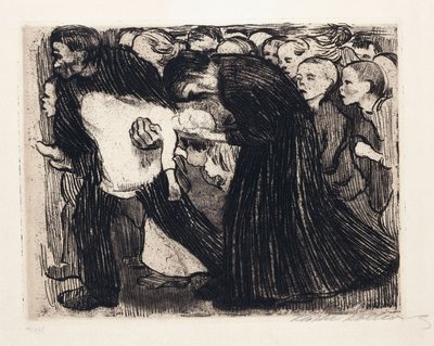 Atropellado de Käthe Kollwitz