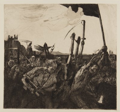 Levantamiento, 1899 de Käthe Kollwitz
