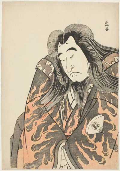 Actor Onoe Matsusuke I como Emperador Retirado Sutoku de Katsukawa Shunkо̄