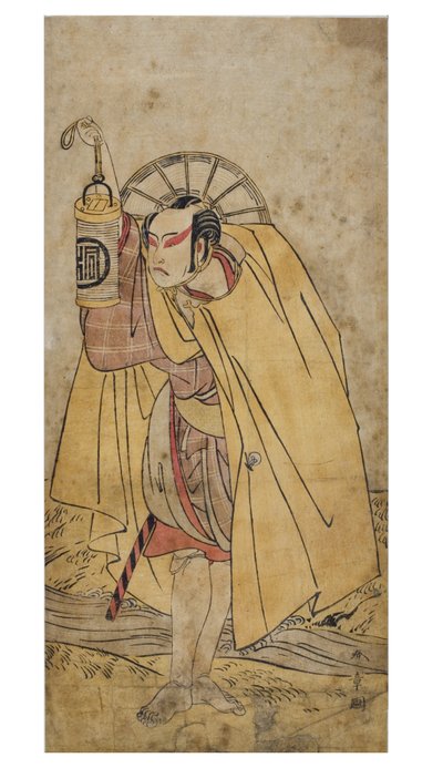 El actor Sanno gawa Ichimatsu en el personaje de Katsukawa Shunsho