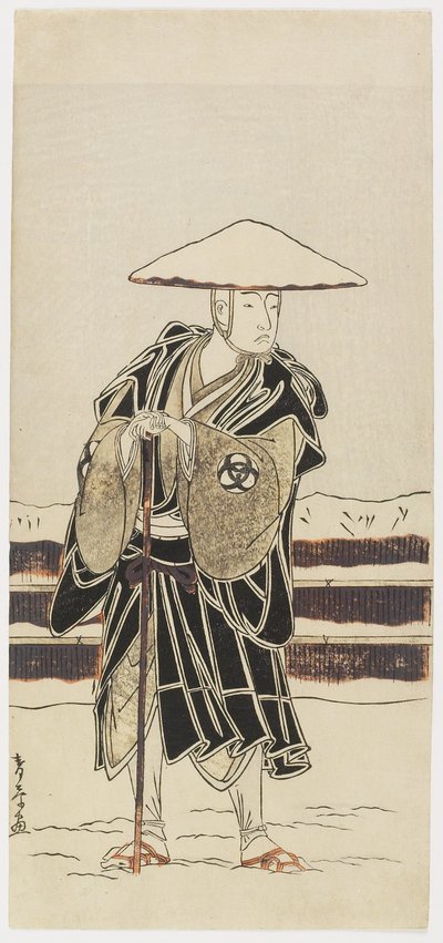 Bando_ Mitsugoro_ como Tokiyori de Katsukawa Shunsho