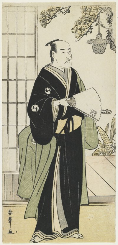 Danju_ro_ V como Yuranosuke de Katsukawa Shunsho