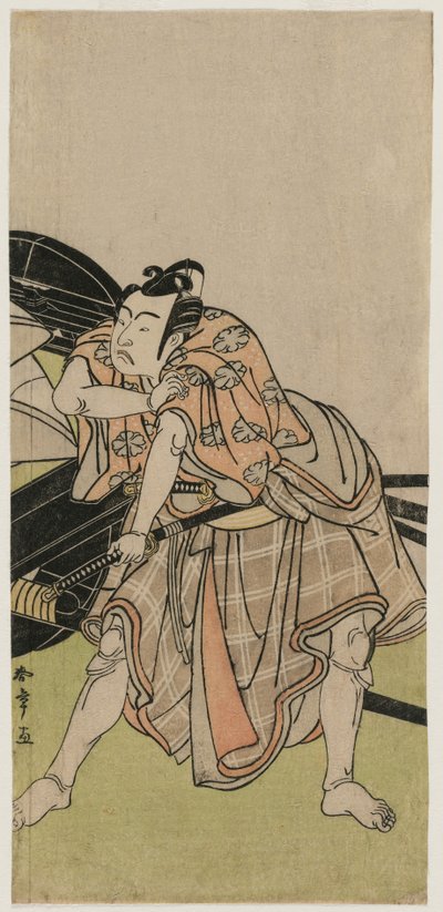 Ichikawa Yaozo II como Sakuramaru de Katsukawa Shunsho