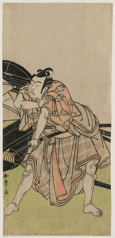Ichikawa Yaozo II como Sakuramaru, 1776 de Katsukawa Shunsho