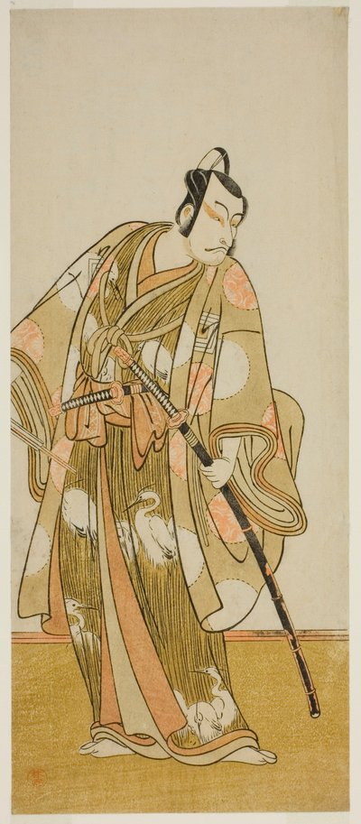El Actor Ichikawa Danjuro V en un Papel No Identificado de Katsukawa Shunsho