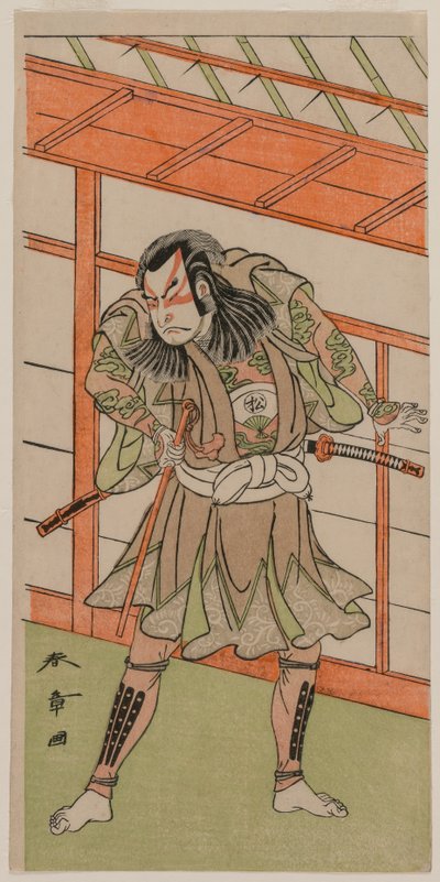 The Actor Onoe Matsusuke de Katsukawa Shunsho