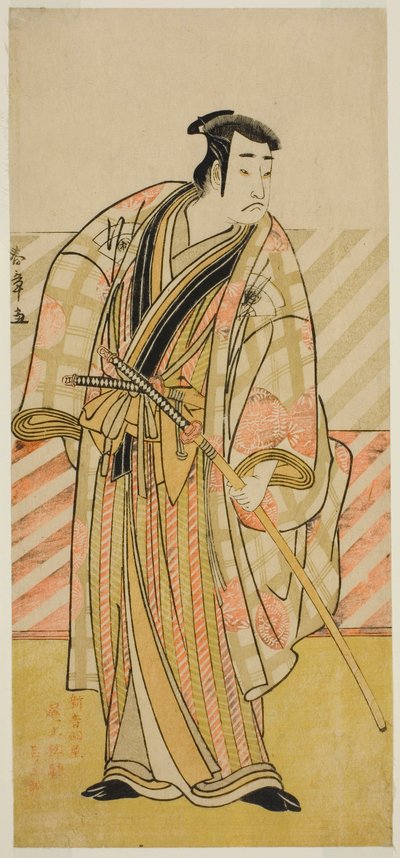 El Actor Onoe Matsusuke I en un Papel No Identificado de Katsukawa Shunsho