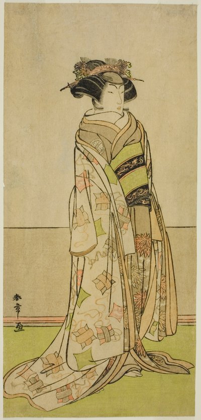 El Actor Segawa Kikunojo III en un Papel No Identificado de Katsukawa Shunsho