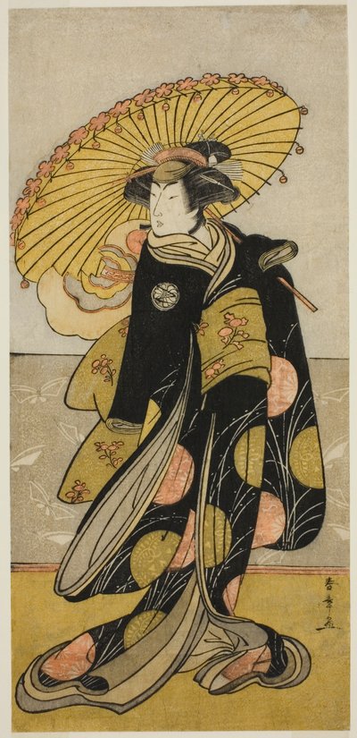 El actor Segawa Kikunojo III en un papel no identificado de Katsukawa Shunsho
