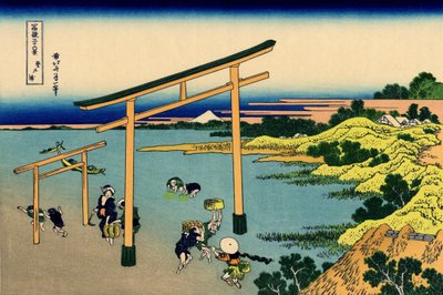 Bahía de Noboto, c.1830 de Katsushika Hokusai
