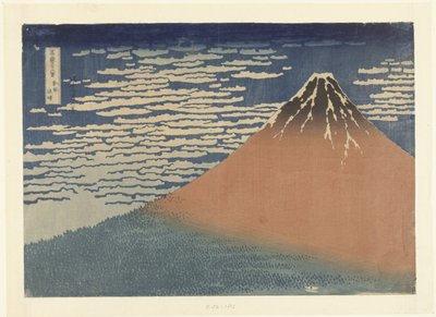 Tiempo despejado con viento del sur de Katsushika Hokusai