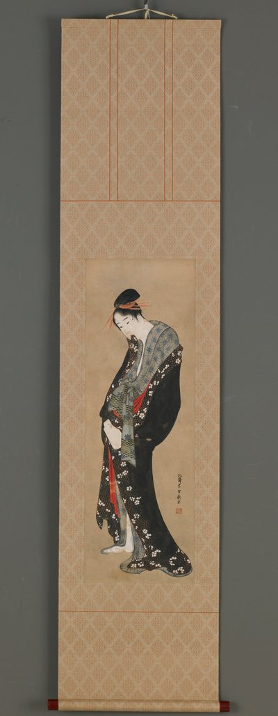 Cortesana, período Edo, ca. 1796-1798 de Katsushika Hokusai
