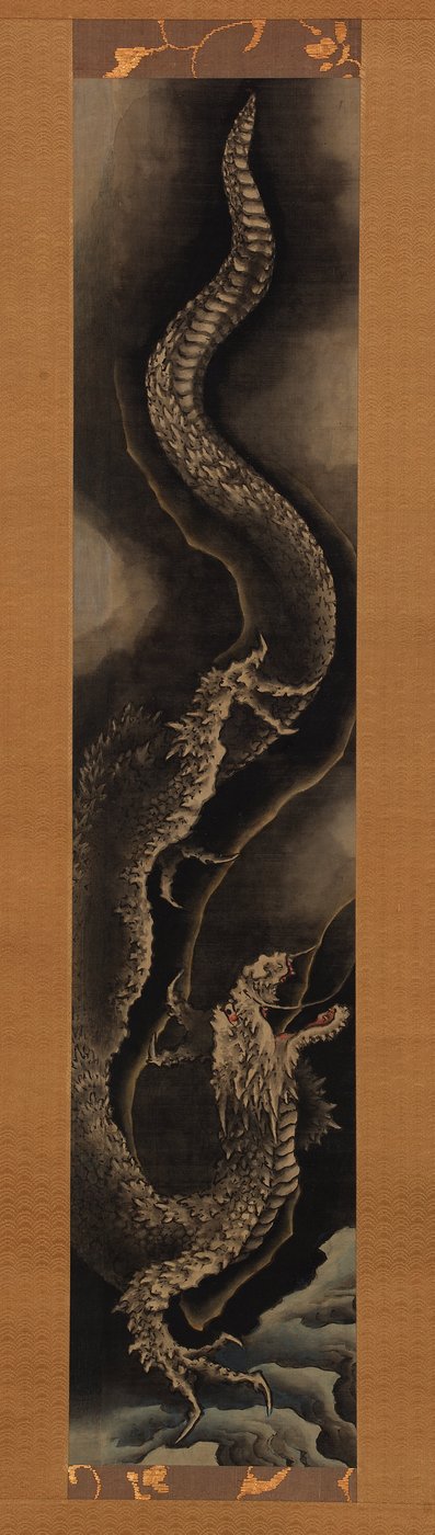 Dragón Descendente de Katsushika Hokusai