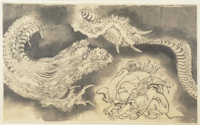 Dragón de Katsushika Hokusai